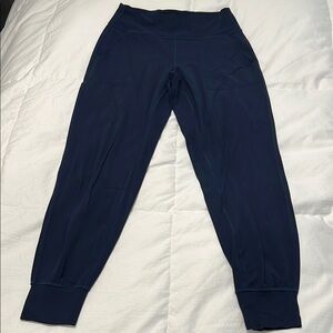 Navy Blue Athletic Leggings